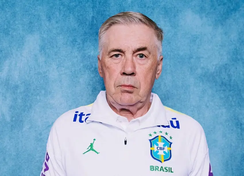 Professor da Seleção Brasileira de Futebol Sir. Ancelotti Reprodução / Redes Sociais