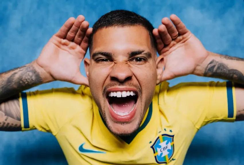 Bruno Guimarães Seleção Brasileira de Futebol Reprodução / Redes Sociais