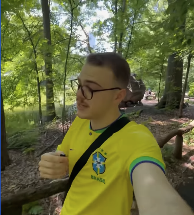 No Central Park, DuduNews encontra família gaúcha em um dos endereços mais famosos do mundo
