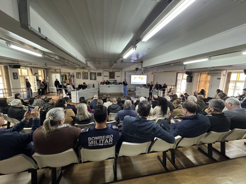 Audiência pública para debater os estudos relacionados ao fenômeno El Niño 2026, suas projeções climáticas e os possíveis impactos para o São Leopoldo e a região do Vale do Sinos