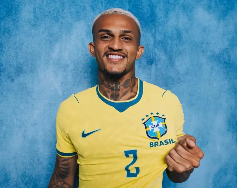 Wesley Seleção Brasileira de Futebol Reprodução / Redes Sociais