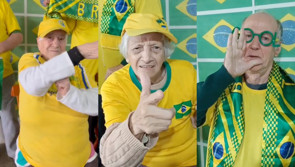 As comemorações tradicionais de jogadores da Seleção Brasileira, escalados para a Copa do Mundo, ganharam um significado ainda mais especial ao serem representados por moradores do Lar São Vicente de Paula, em Novo Hamburgo.