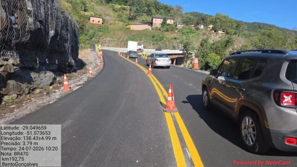 DNIT e PRF orientam motoristas a evitarem deslocamentos não essenciais na Serra Gaúcha durante alerta de chuvas intensas