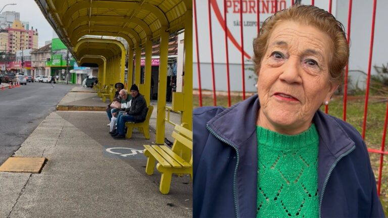 "Dependo do ônibus para trabalhar": greve no transporte público esvazia paradas de São Leopoldo, afetando moradores e comerciantes