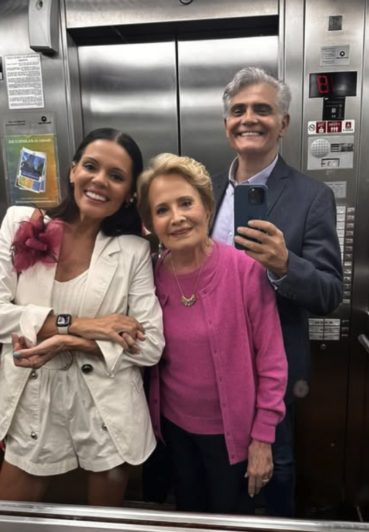 Gaúcha e nora de Glória Menezes, Mocita Fagundes homenageia atriz: "Até a nossa próxima gargalhada". Foto: Reprodução / Redes Sociais