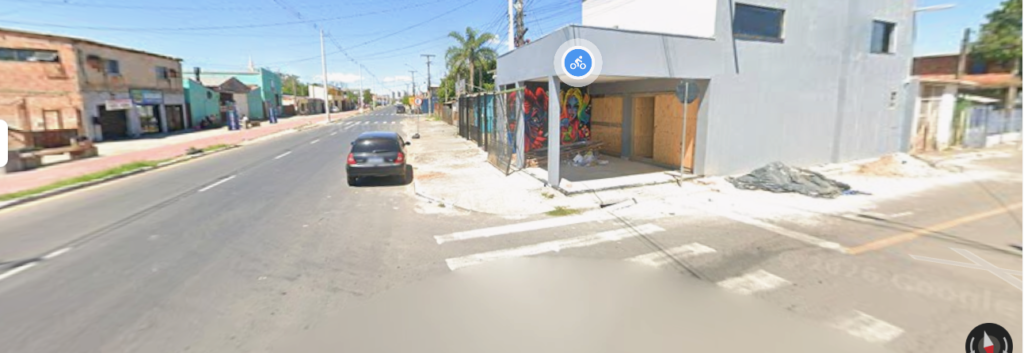Homicídio em Canoas, no bairro Rio Branco. Foto: Google Street View