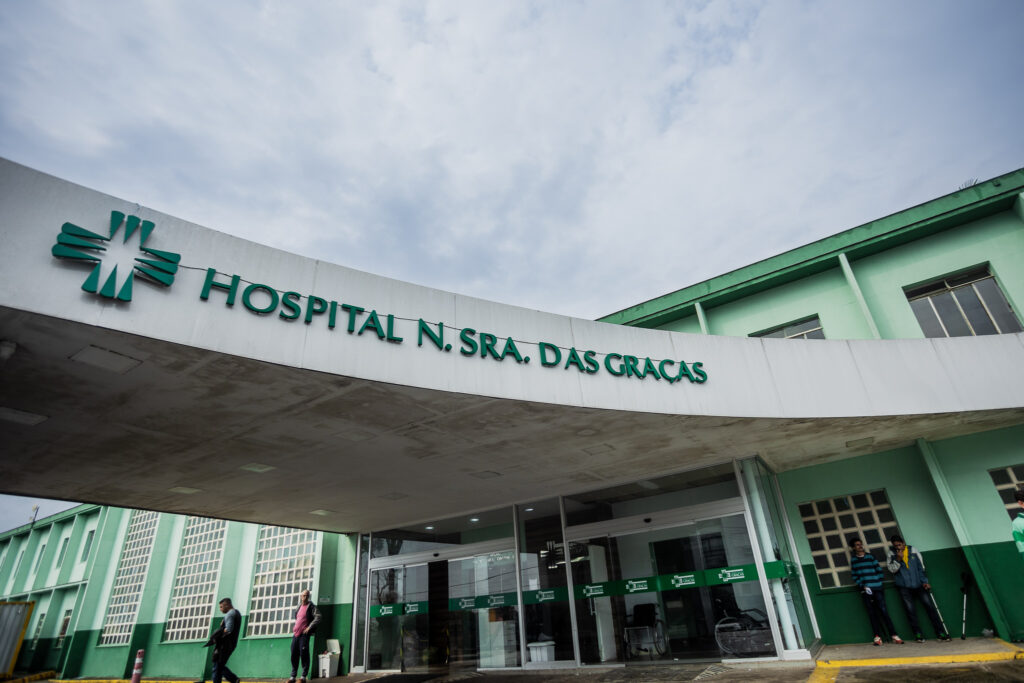 Hospital Nossa Senhora das Graças. Foto: Divulgação / Prefeitura Municipal de Canoas