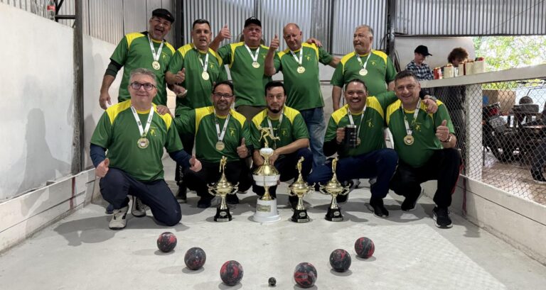 Campeonato de bocha de Estância Velha. Foto: Divulgação / Estância Velha