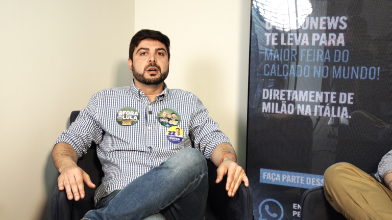 Felipe Camozatto, candidato a deputado federal pelo NOVO.