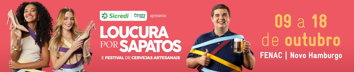 Fenac Loucura por Sapatos - Super Banner Desktop