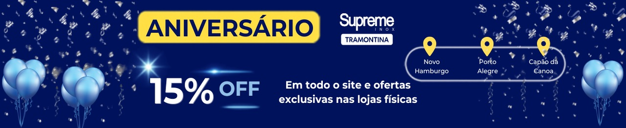 Supreme Inox Aniversário - Super Banner Desktop
