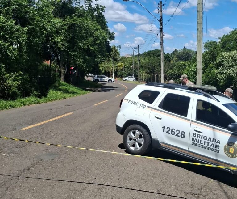 ATENÇÃO: Brigada Militar isola área após possível granada ser encontrada em São Leopoldo